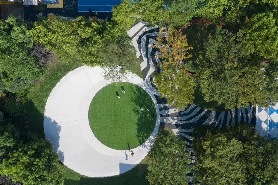   张唐景观丨上海大华马杰克双语幼儿园  景观设计 丨中国上海-58