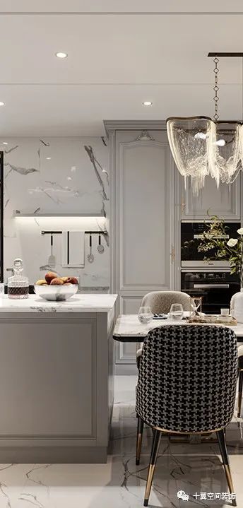 十翼空间浪漫轻奢法式设计丨中国大连丨十翼空间装饰-25