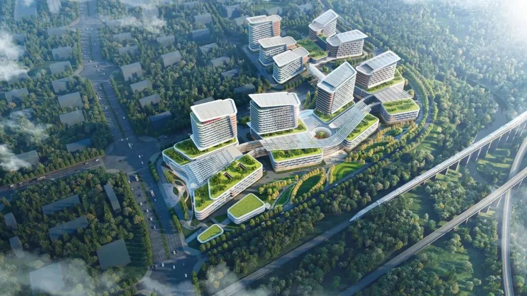 助力中国西部医疗区域中心建设丨华建集团华东院原创中标重庆市第十人民医院（重庆市精神卫生中心）新院区一期建设工程-9