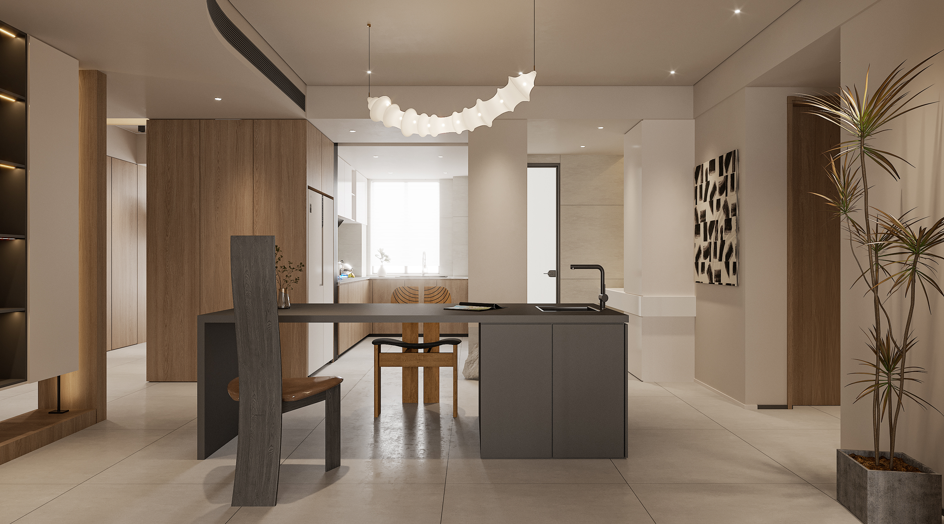 温度住宅 I 极简 I 郑州 龙凤苑-7