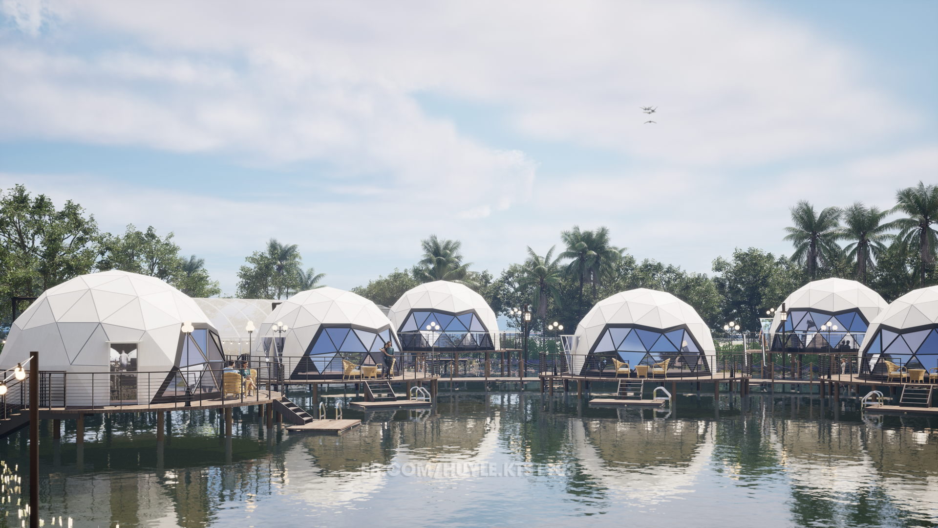 HT 度假村与露营地景观建筑设计丨越南-25