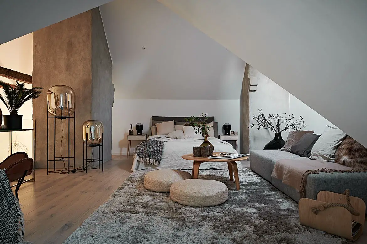 瑞典百年建筑顶层公寓的魔力夜晚-18