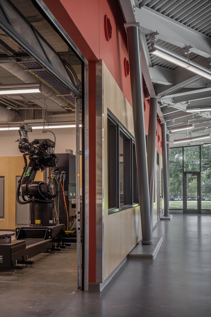 Prairie View A&M University Fabrication Center  / Kirksey Architecture-25