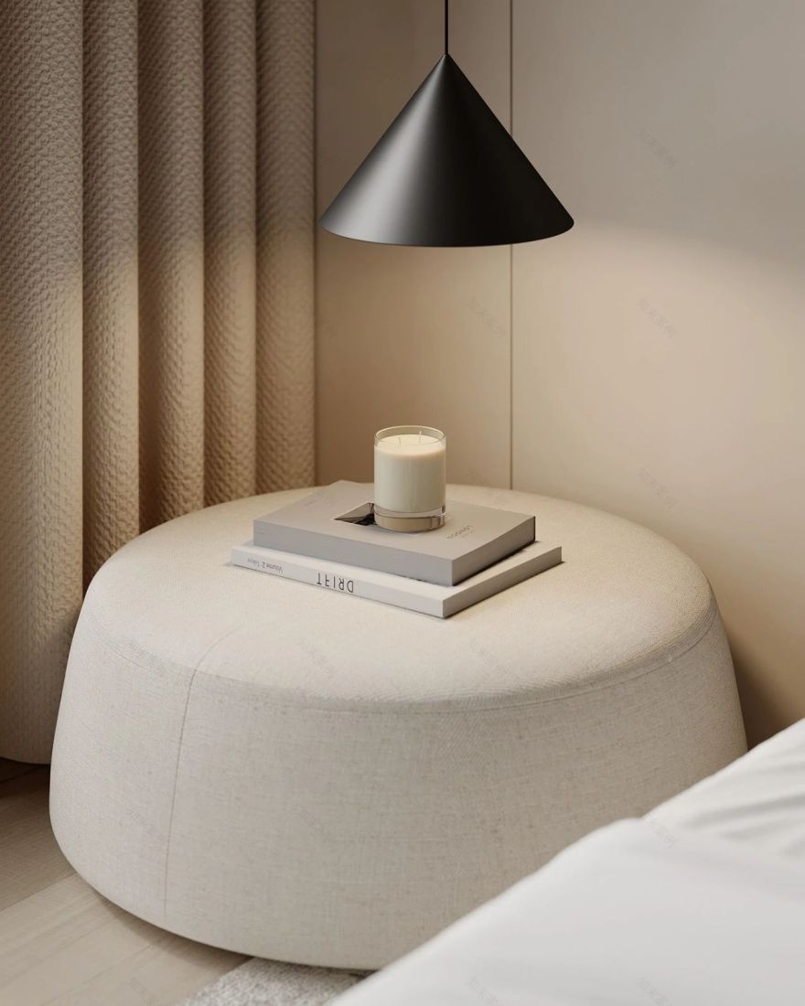 76㎡原木系奶油风极简空间设计丨哈萨克斯坦阿拉木图丨Ursa Studio-25