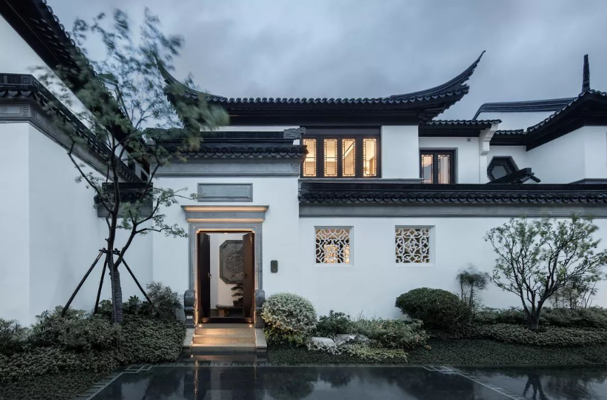 中式院落，寄托美好期望的宁静空间-30