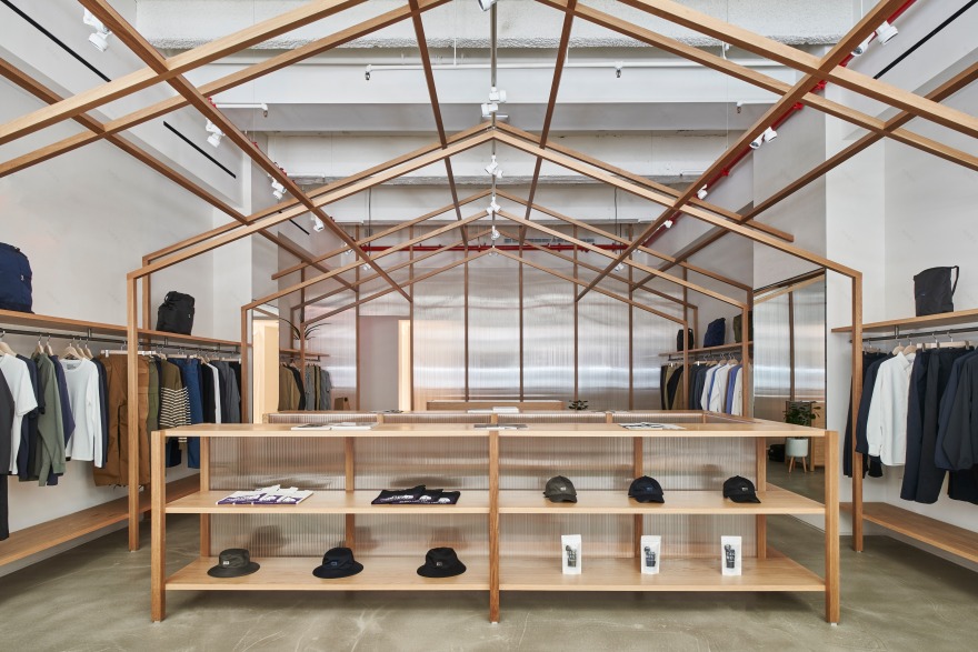 纽约Nanamica服装专卖店Taichi Kuma设计-10