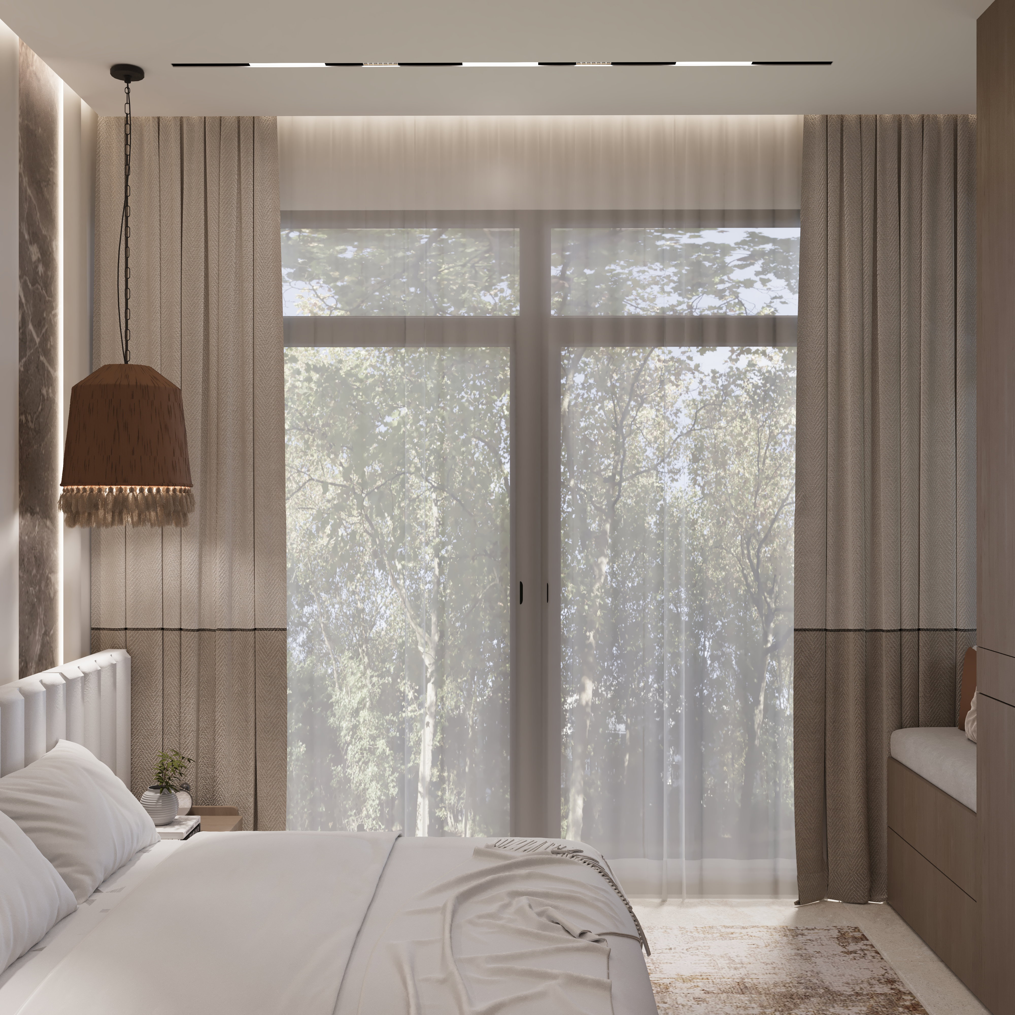 Bedroom and wc design-2