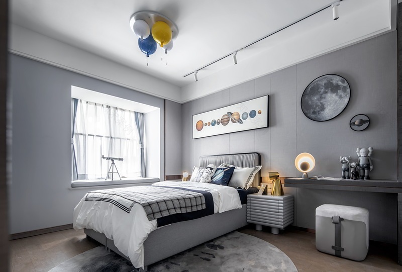 武汉弘阳印月府样板房 | 解读轻奢时尚与灰度艺术-12