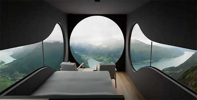 挪威山区极简集装箱鸟箱小屋丨设计工作室Livit-23