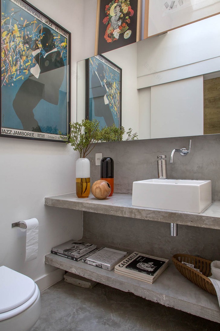 巴西里约现代家庭别墅设计-24