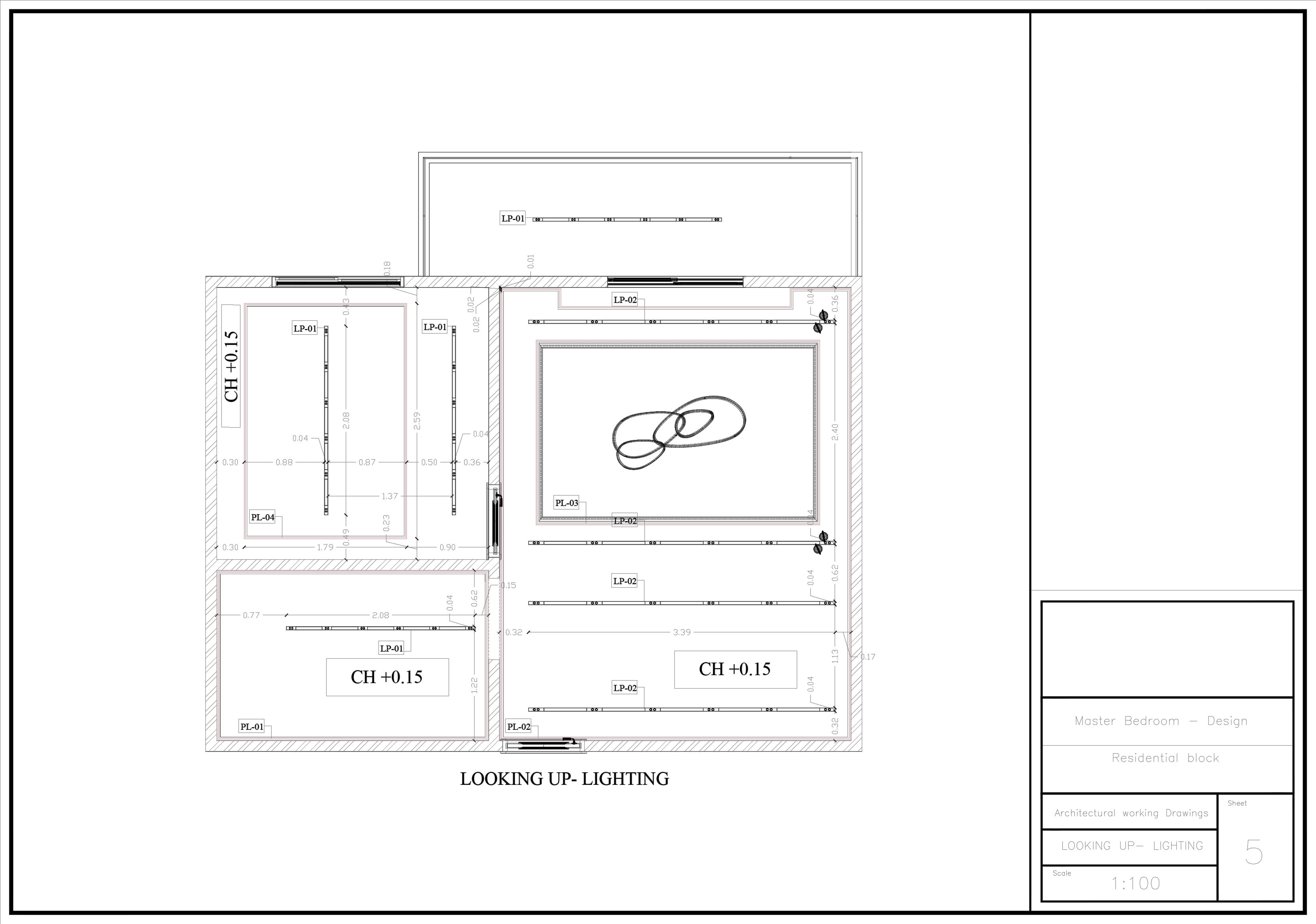 "Interior Master Bedroom Design & Shop Drawings"-13