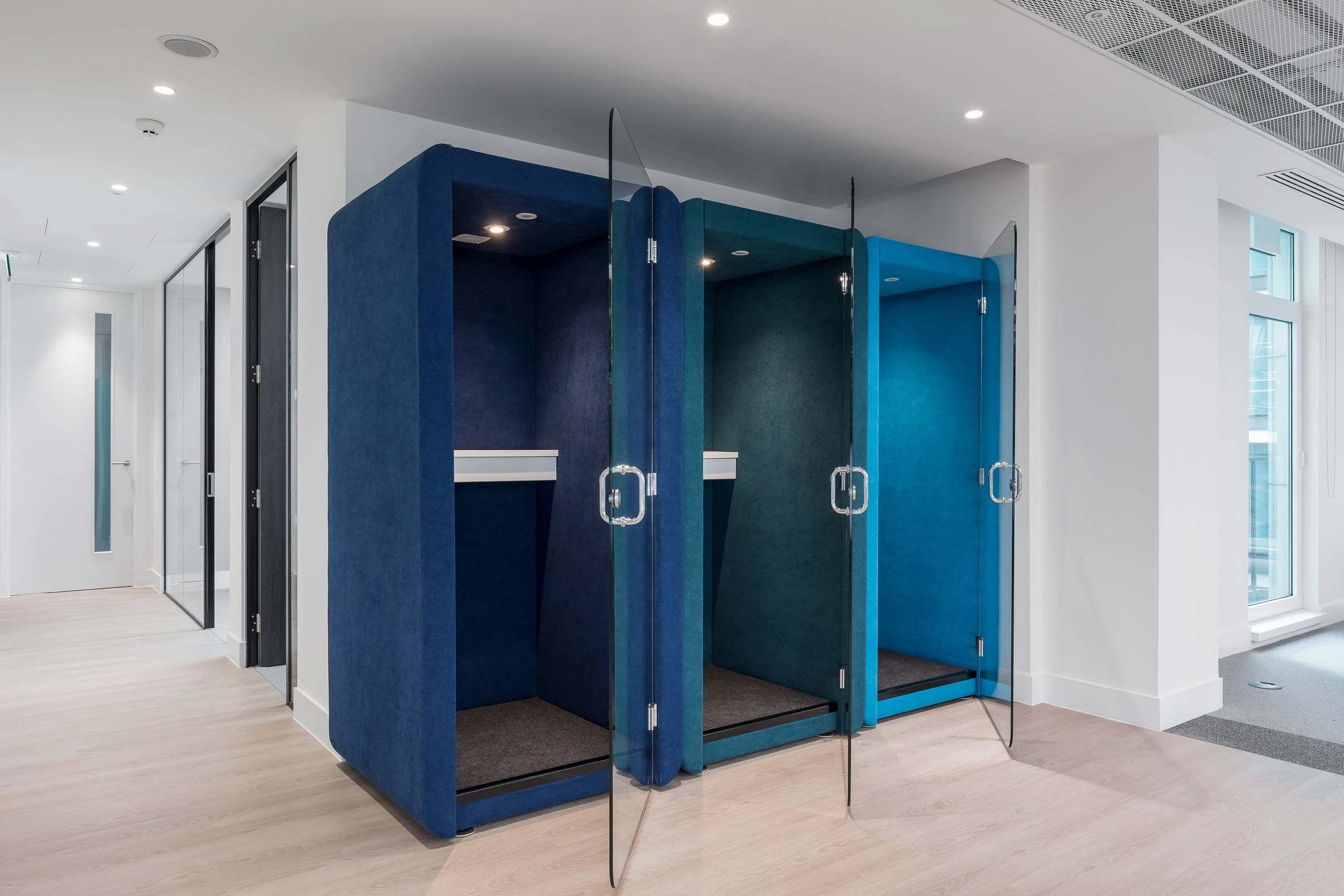 伦敦 Camomile Court 办公室翻新设计丨英国伦敦丨Oktra-25