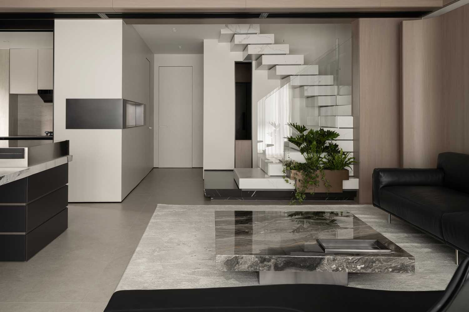 《叠序》240㎡顶跃改造丨成都宏福樘设计-11