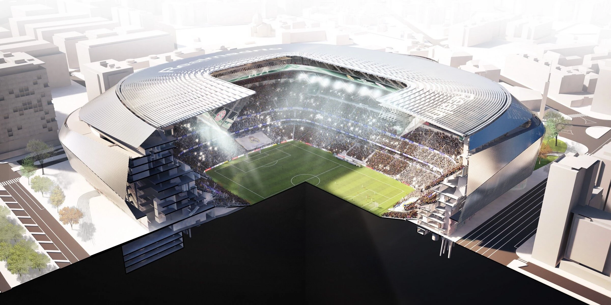 圣地亚哥·伯纳乌球场改造丨西班牙马德里丨L35 Architects,GMP,Ribas & Ribas-78