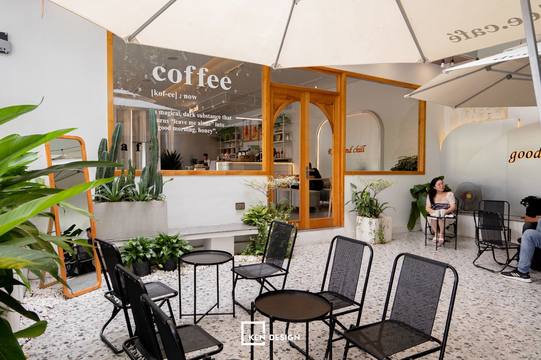 Dee Cafe咖啡店装修工程丨KenDesign-33