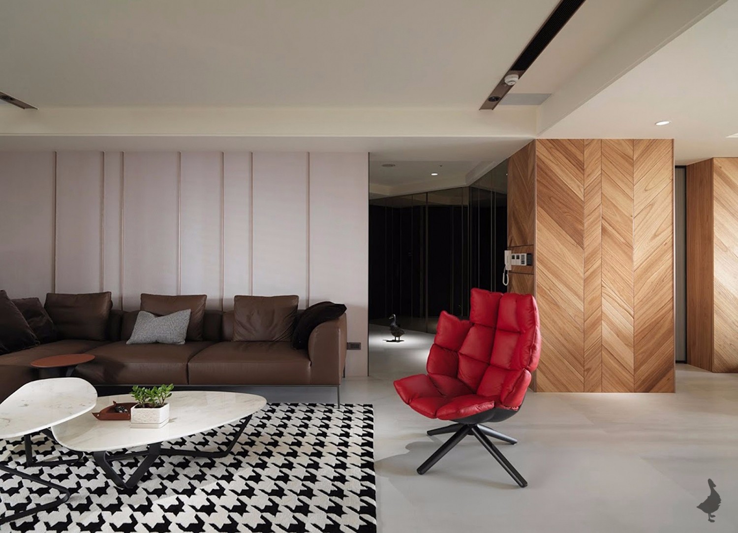 现代简约住宅的回然冠宇与瑞空间设计-2