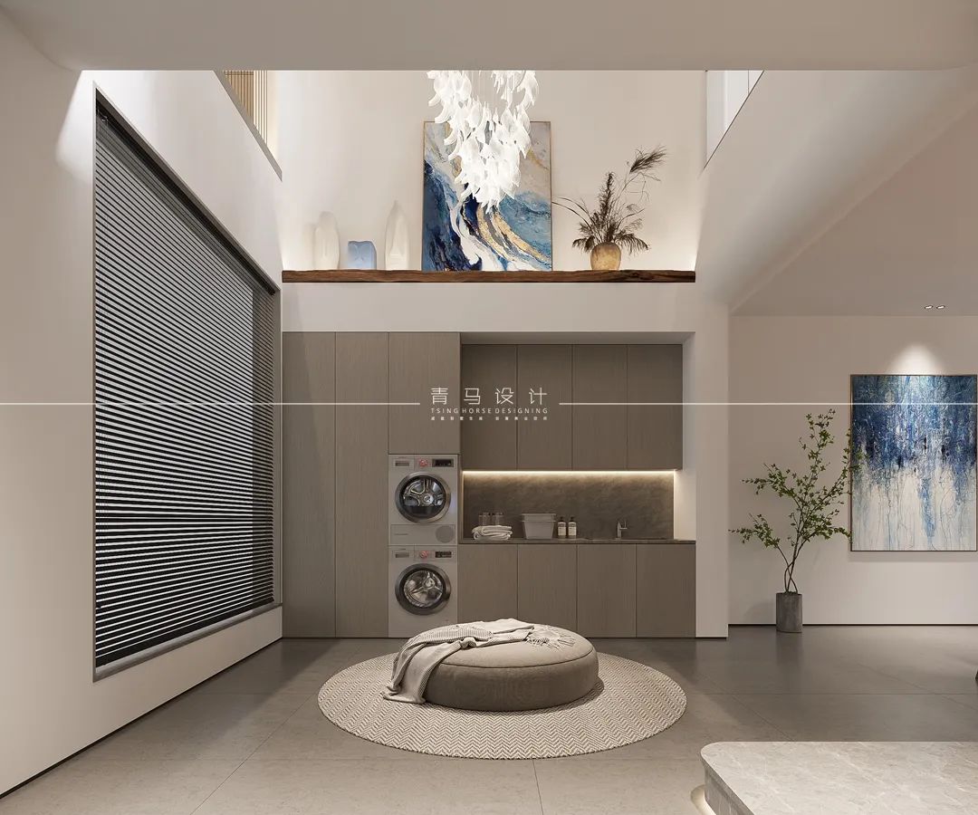 绿地国际生态城意式极简别墅设计丨青马别墅设计-18