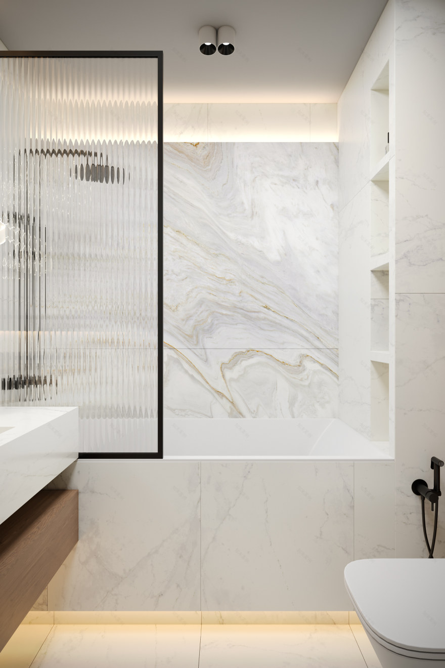 ЖК "RiverSky" 三室公寓可视化项目丨俄罗斯莫斯科-24