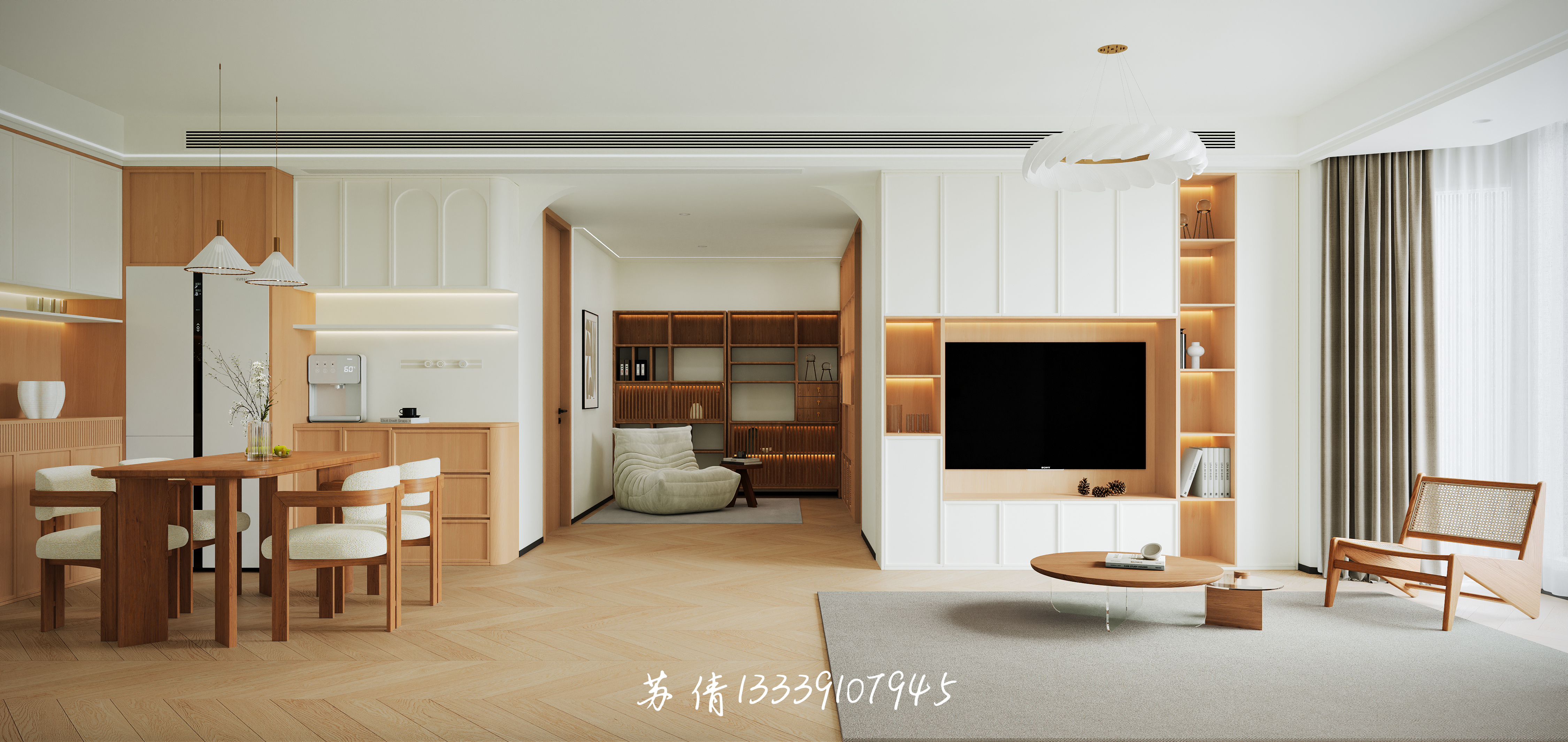 现代原木风美宅-3