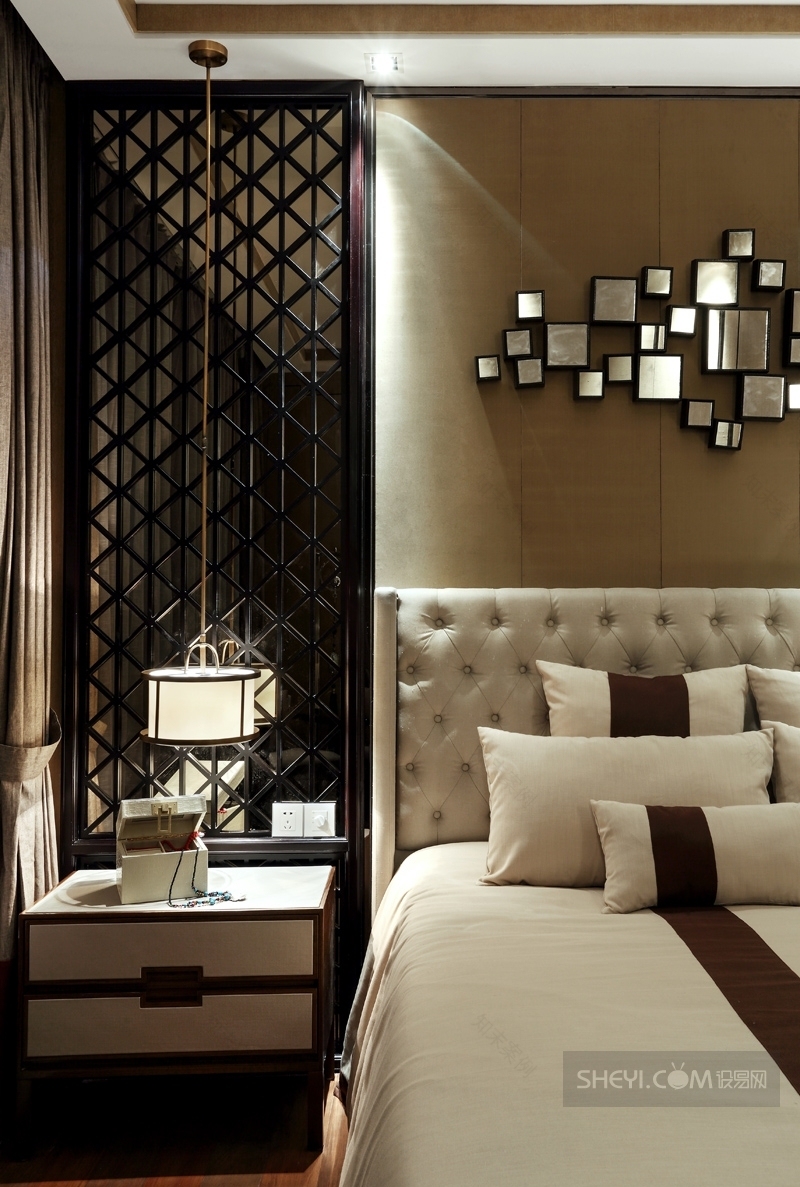 静语凝思——KSL上海长城珑湾新中式样板房设计-10