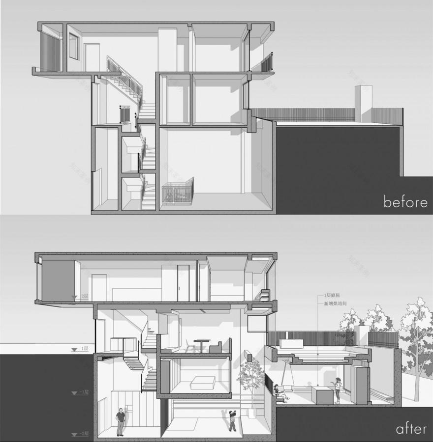 观正建筑设计 · 400㎡自然艺术大宅丨中国合肥丨安徽观正建筑设计有限公司-5