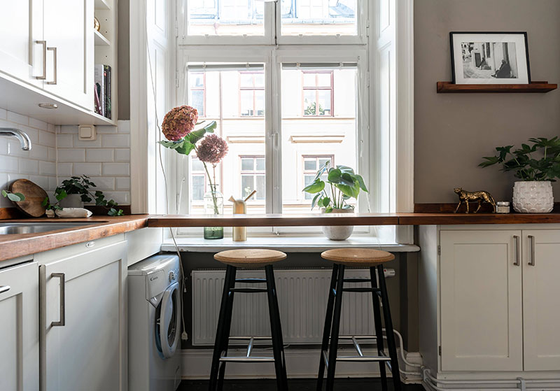 斯德哥尔摩历史建筑中的温馨一居室-11