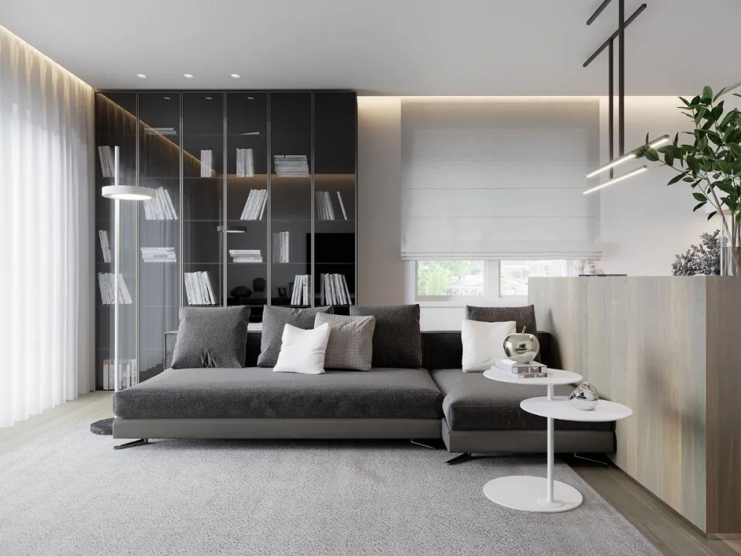 德国极简高雅公寓设计丨Alexey Golub-13