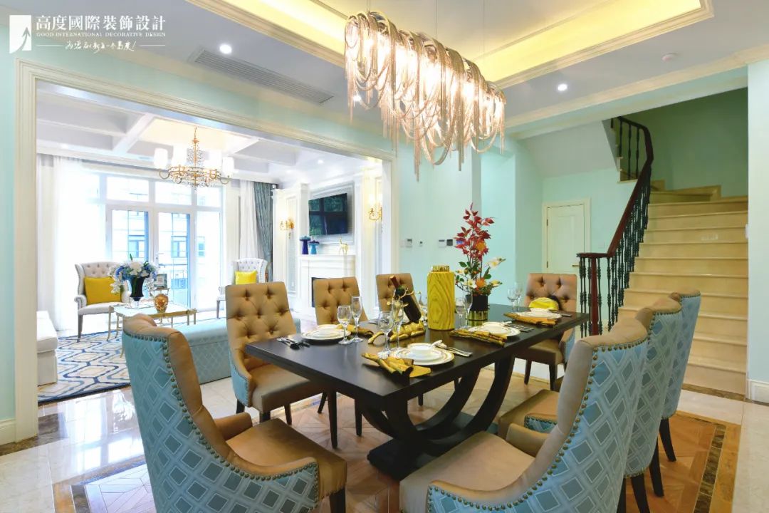 美式小镇生活,绿意盎然的艺术空间丨中国武汉丨高度国际装饰设计集团武汉公司-23