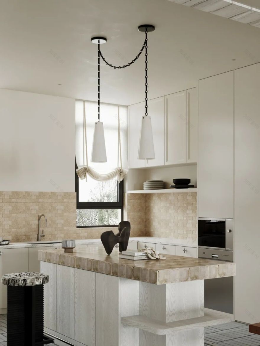 岚一设计|折衷主义的复古别墅-21