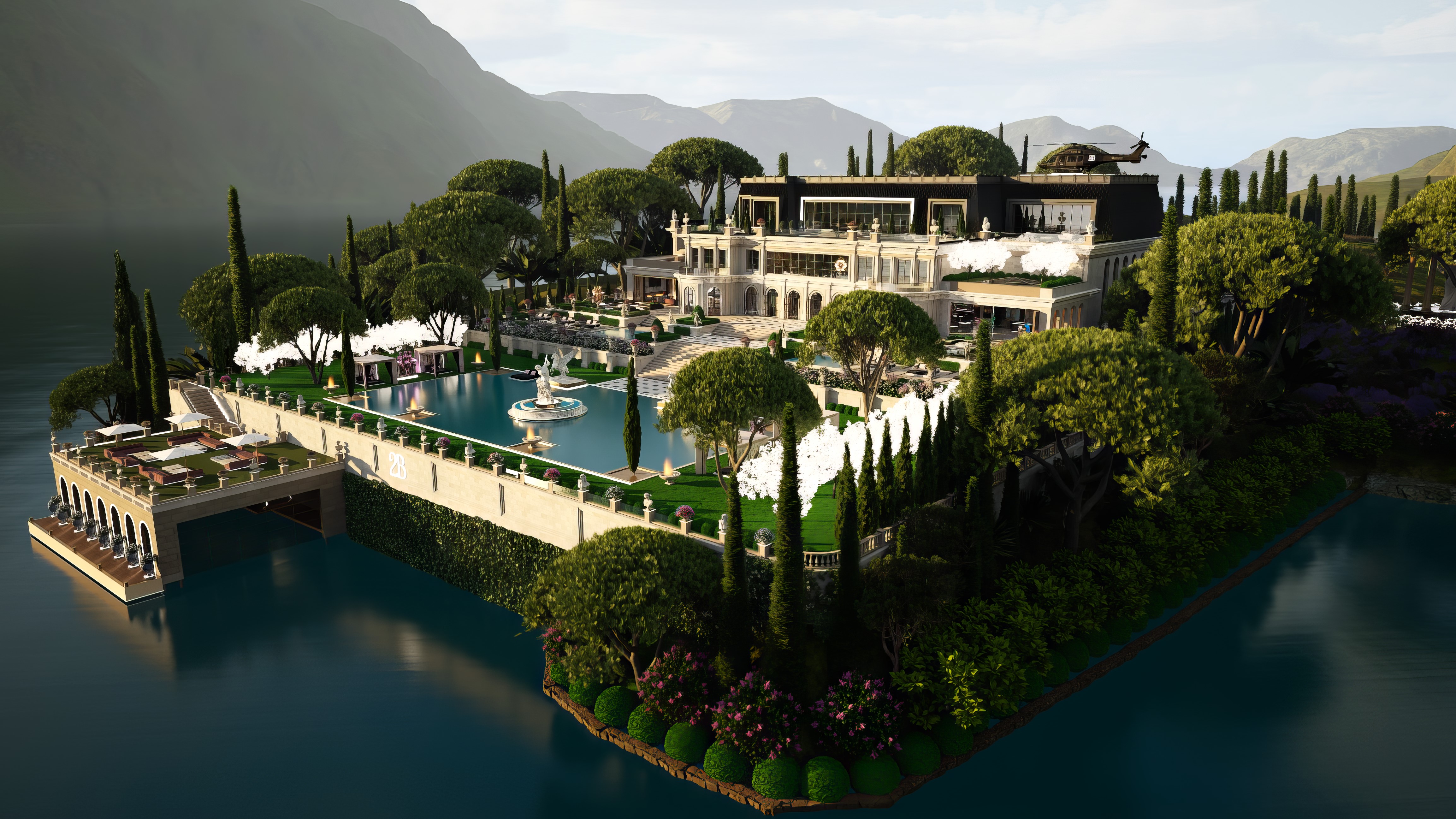 巨型宅邸元宇宙丨2Bdesignbuild-7