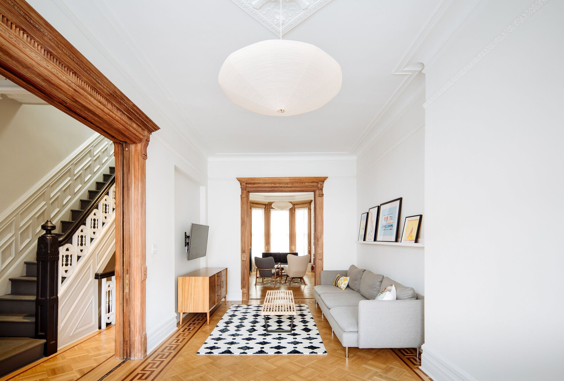 纽约布鲁克林老宅新生，历史与现代完美融合-19