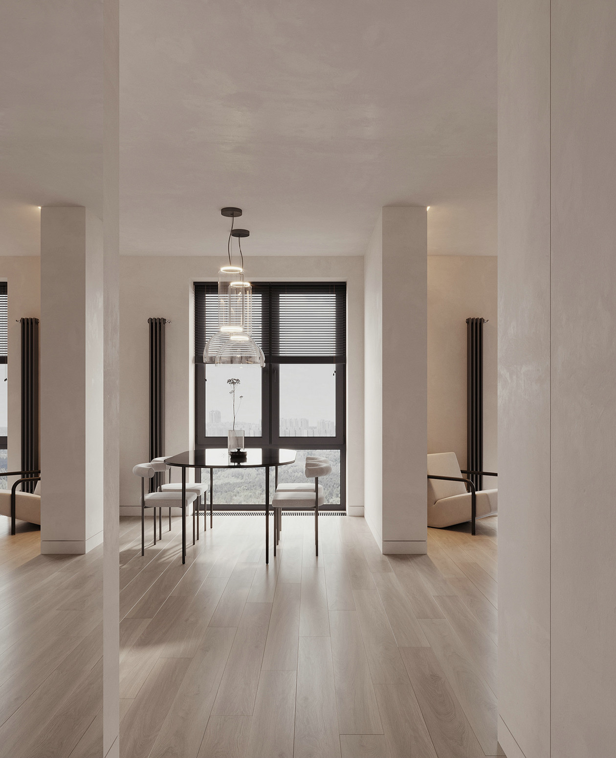 中性色系公寓设计-1