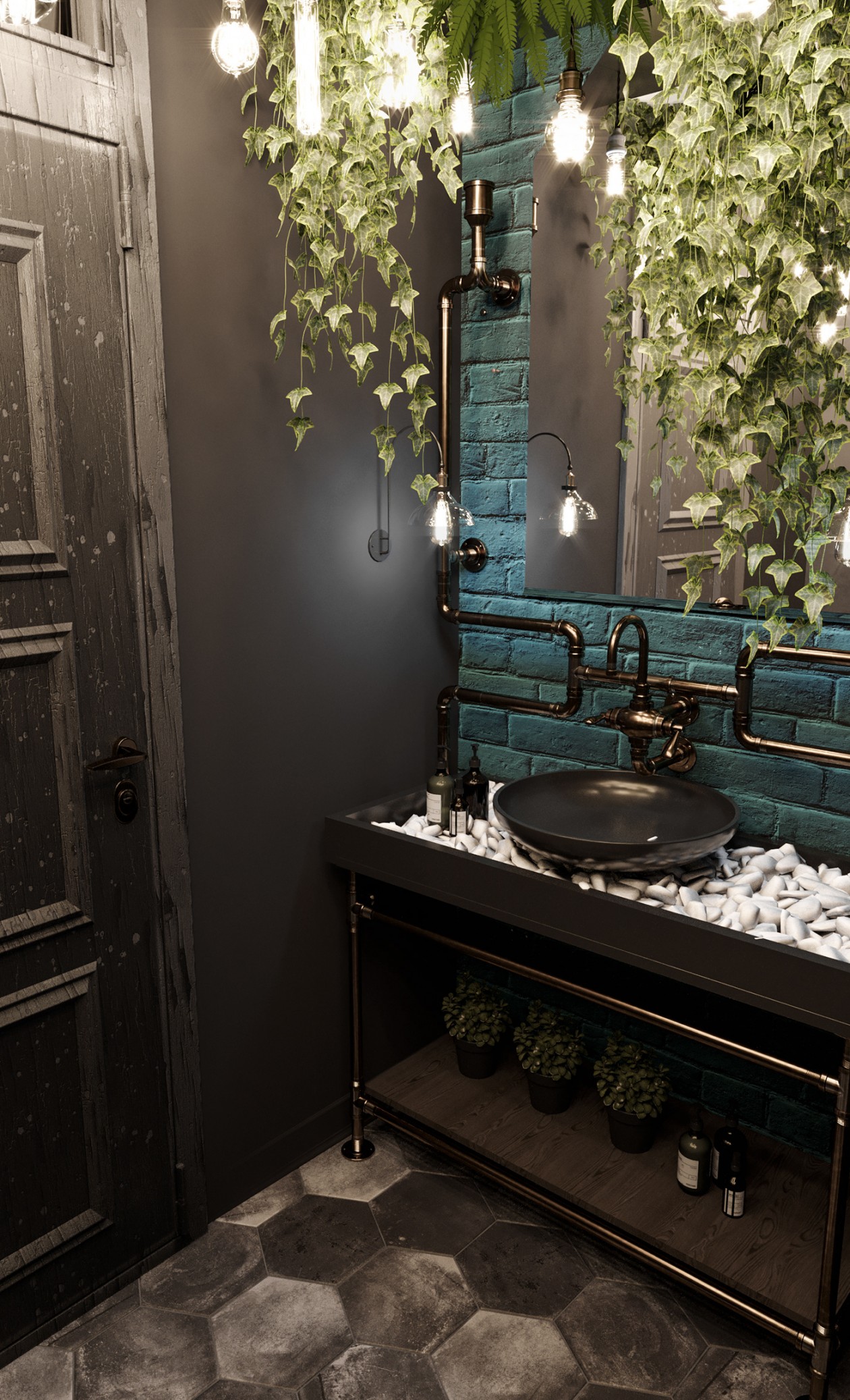 自然气息萦绕的餐饮空间，随性而清雅的美-14