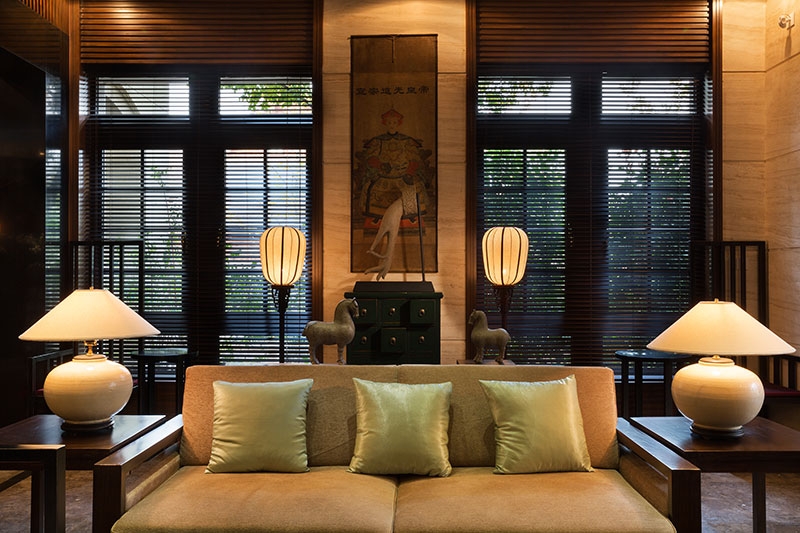 中星红庐中式别墅样板房-6