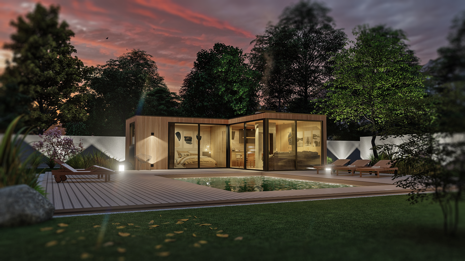 微型房屋模型 立方角形丨ModuSteel-8