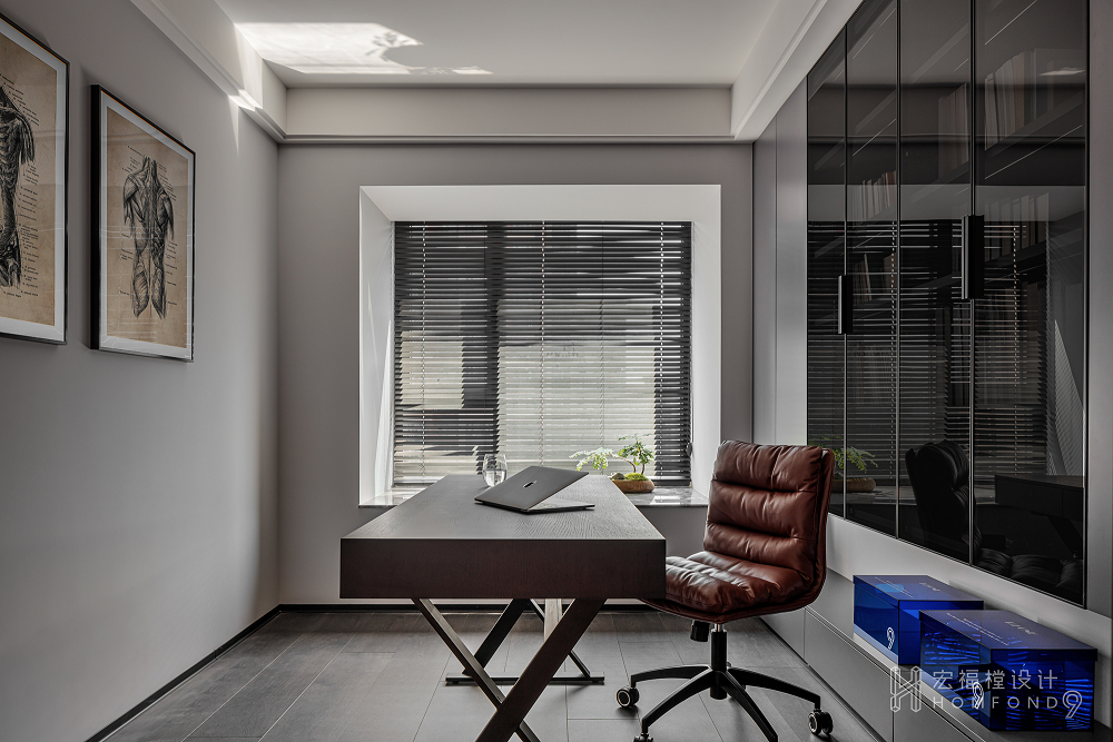 现代简约之家丨中国成都丨成都宏福樘设计-42