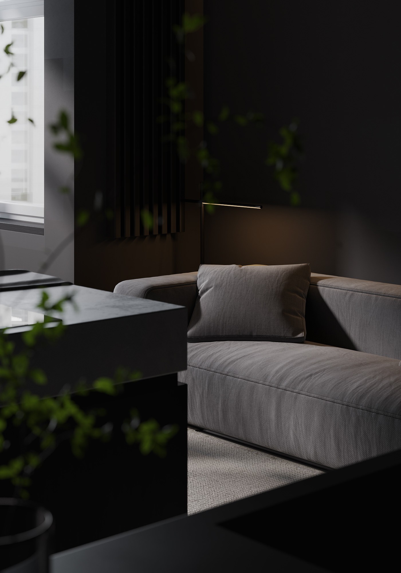 高级黑色系住宅设计 超酷-4