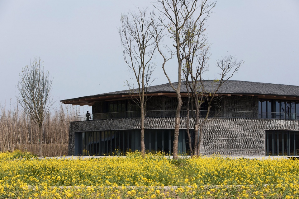 四川安仁 OCT“水西东”林盘文化交流中心 | 数字化建造与传统融合的室内设计-54