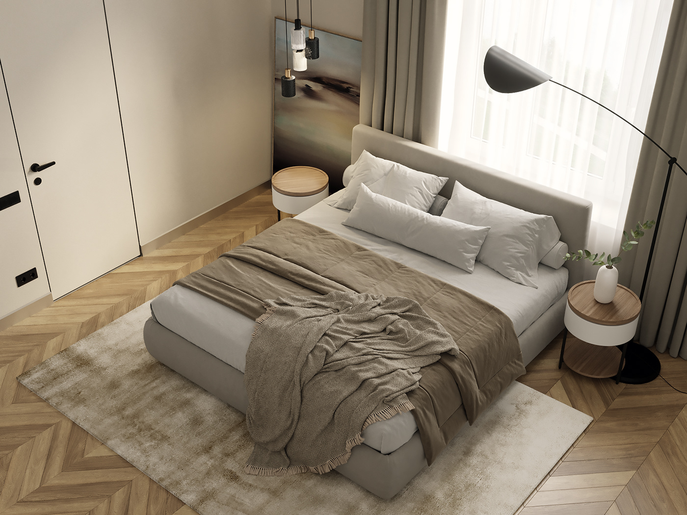 Anastasiya Gushchina丨平层丨modern apartment|Mira-8