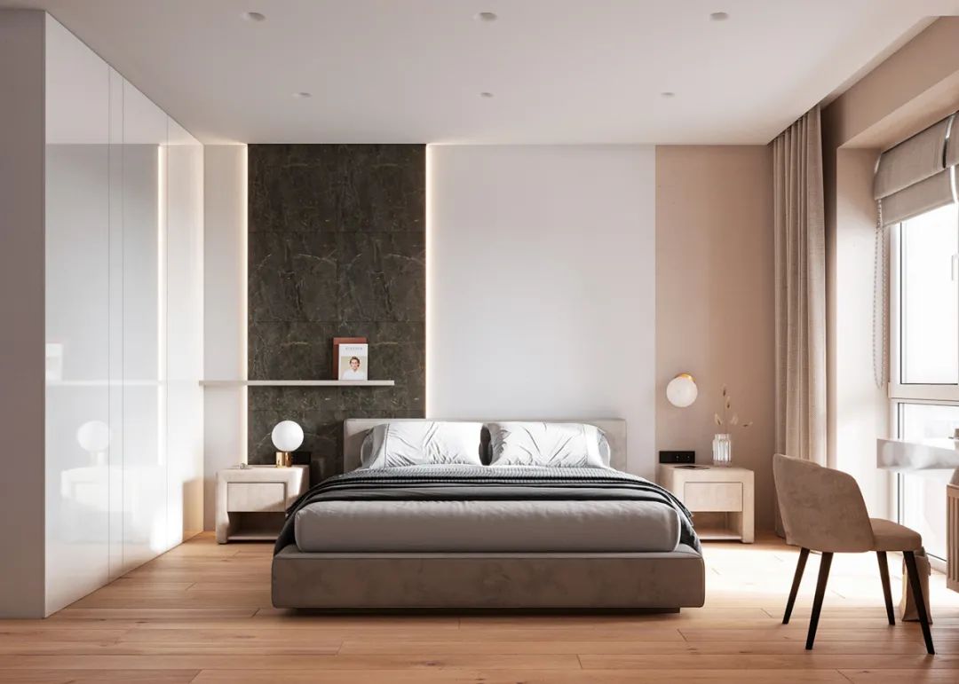 巴塞罗那 95㎡温暖柔和两居室丨西班牙巴塞罗那丨NOVOSAD ARCHITECTS-26