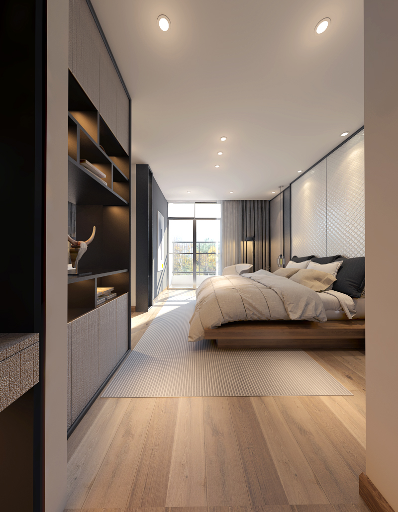 越南胡志明市公寓设计展现现代居住美学-9