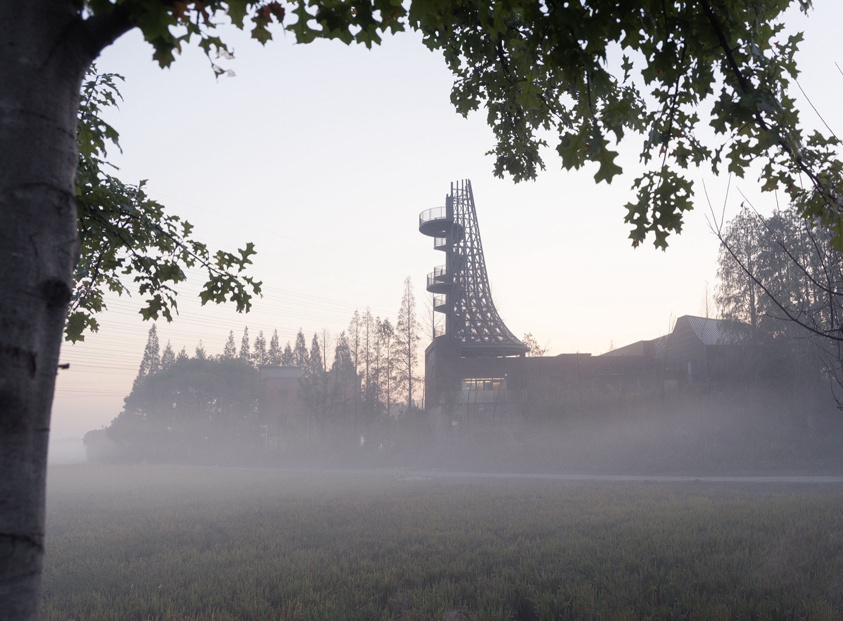 桐乡濮院红旗漾杉林部落共享餐厅 / 上海严旸建筑设计工作室-15