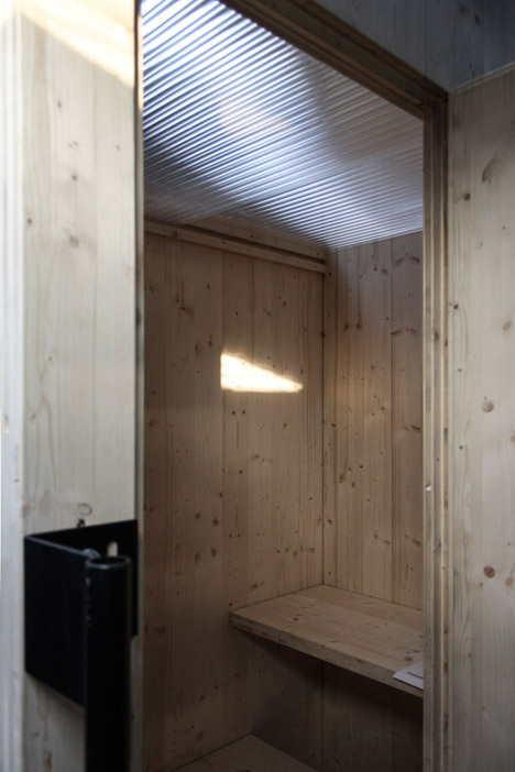 褶皱起伏的贝壳桑拿房丨日本丨隈研吾建筑事务所-229