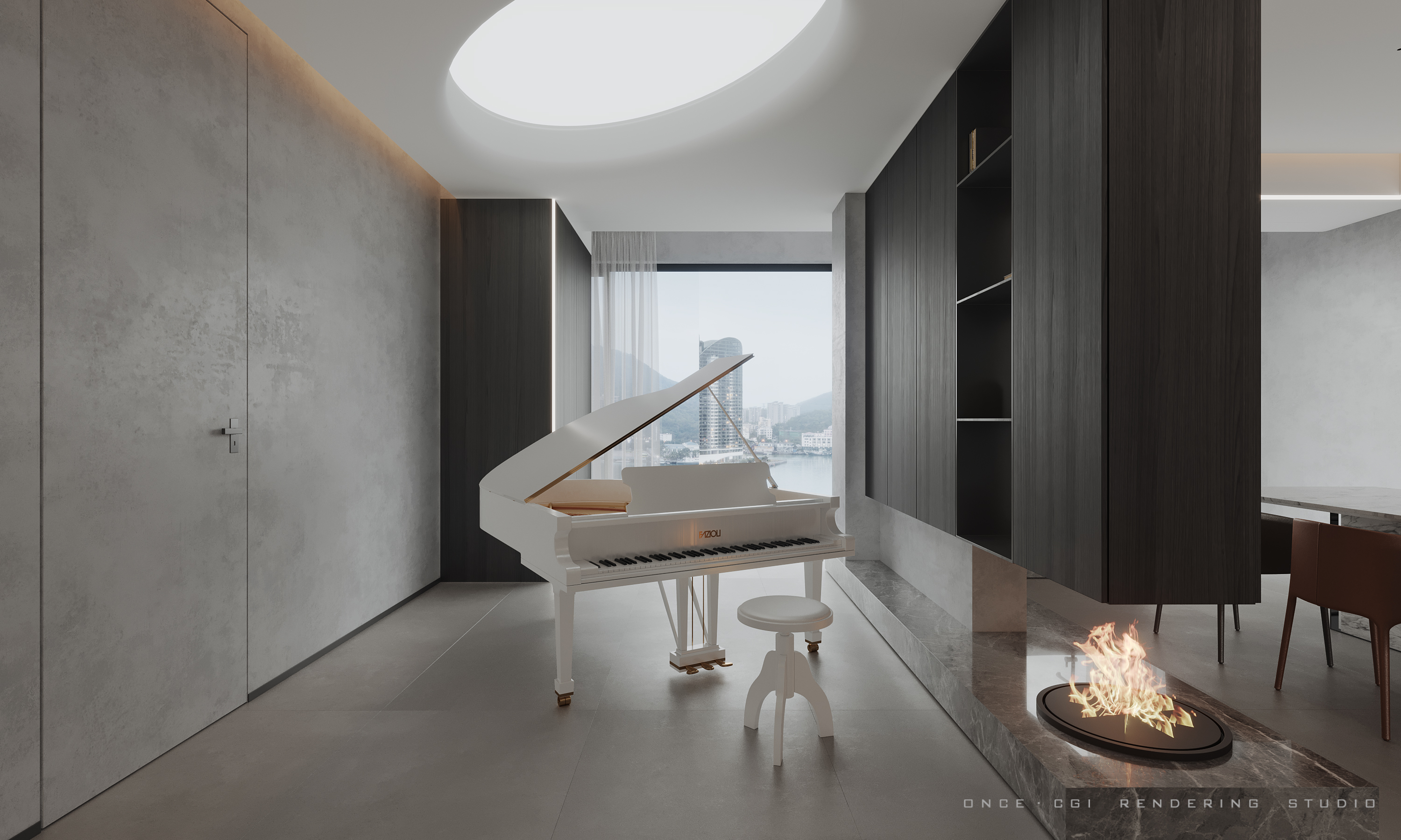 独墅湾 CGCI 渲染室内设计案例丨ONCE·CGI·RENDERING·STUDIO-18