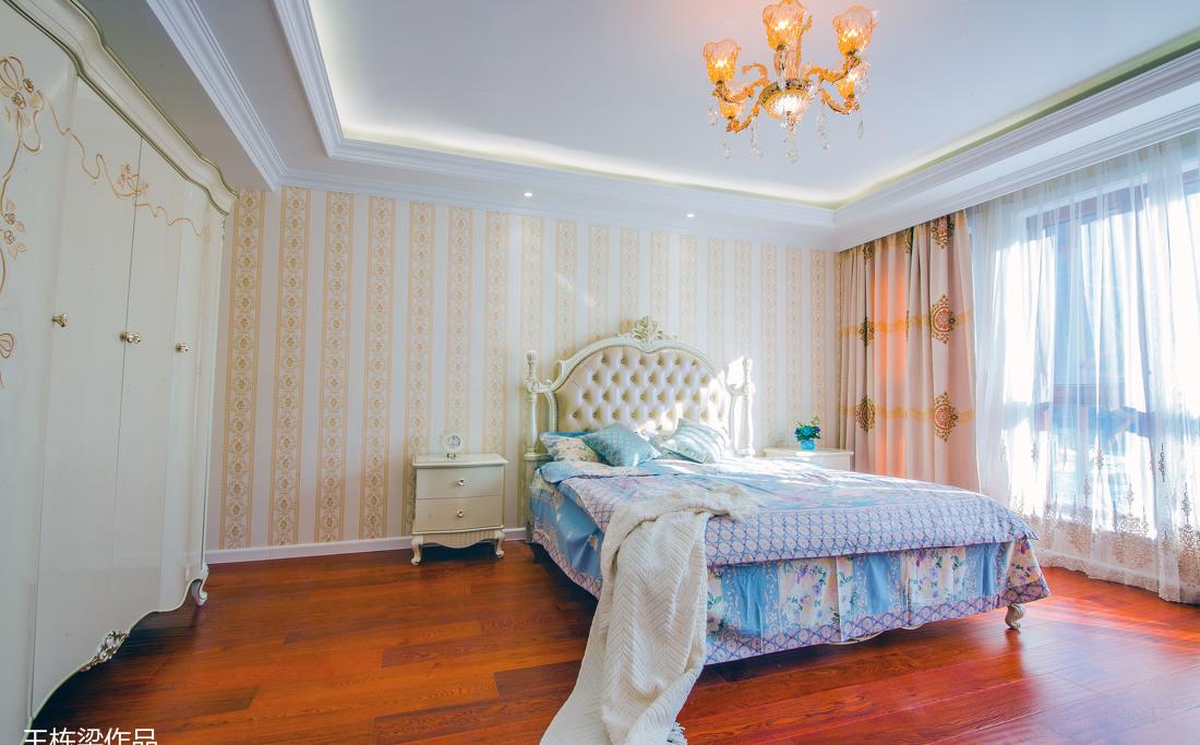 巨华紫光园法式风格样板间-27