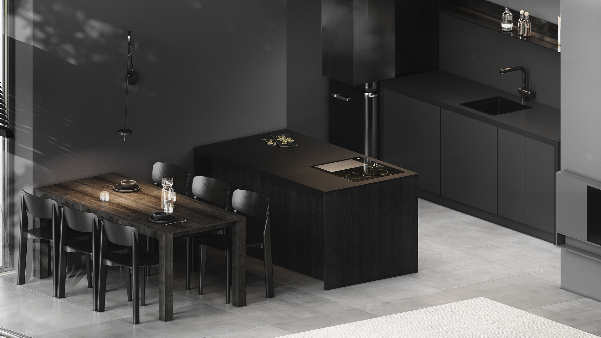 黑色系空间 简约高级                     -5