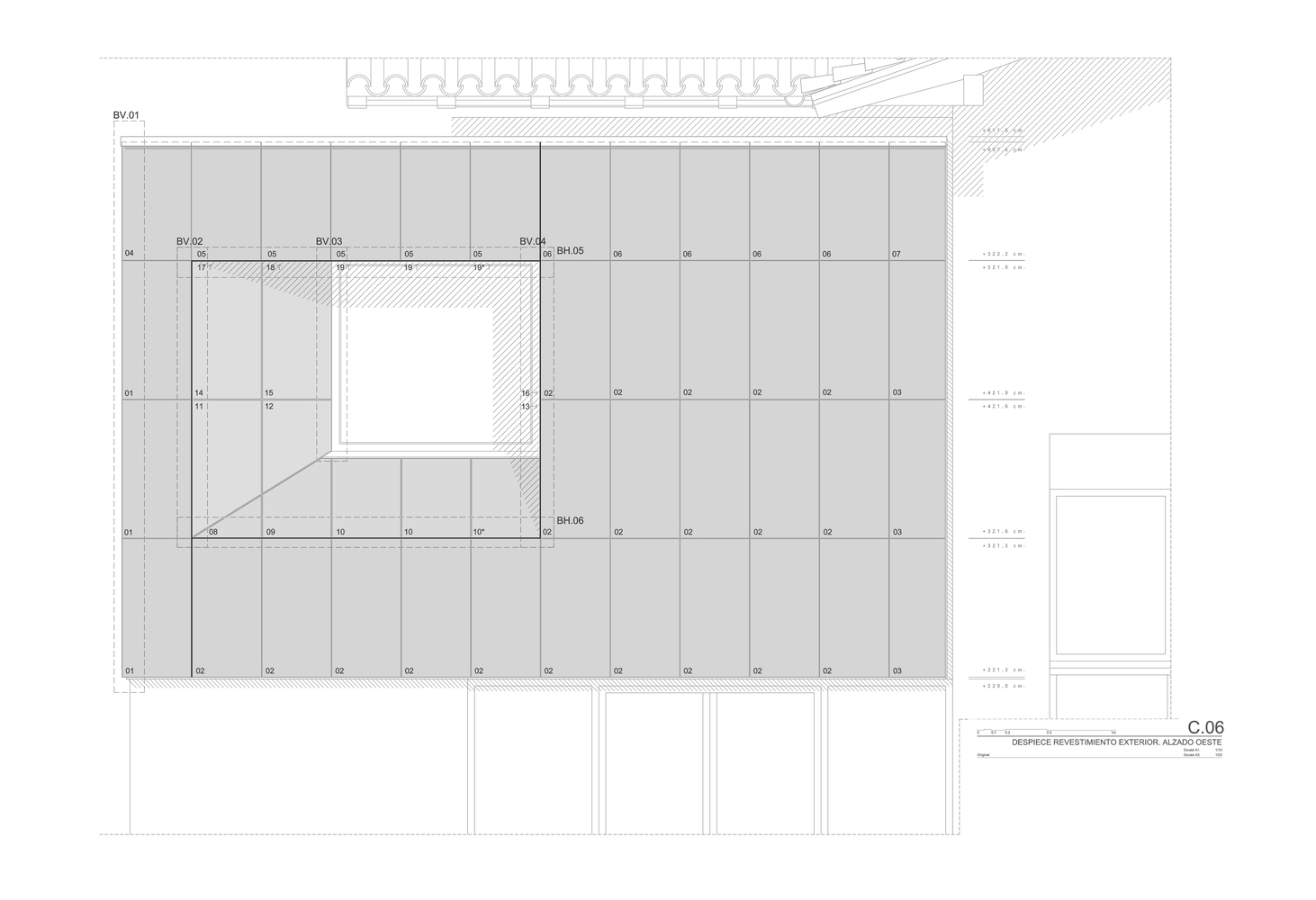 维奥住宅绿色景观中的现代石盒-42