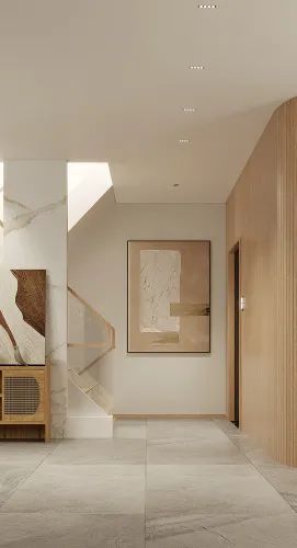 新黄浦花园名都四象府日式原木风设计丨中国黄浦丨三壹设-1