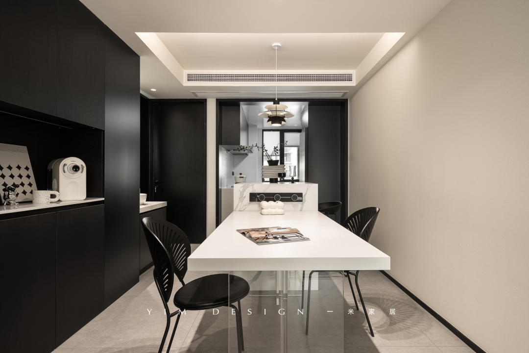 黑白灰的现代之家丨薛美玲-28