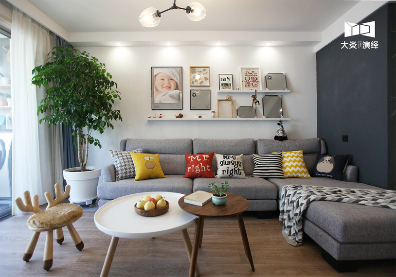 85 后 IT 男为爱妻打造北欧风文艺家居-12